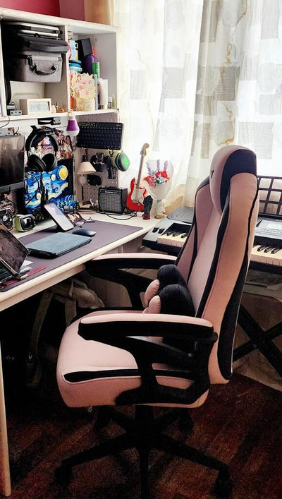 TTRacing Duo V4 Air Threads Fabric Gaming Chair - KittyPuff Product Review