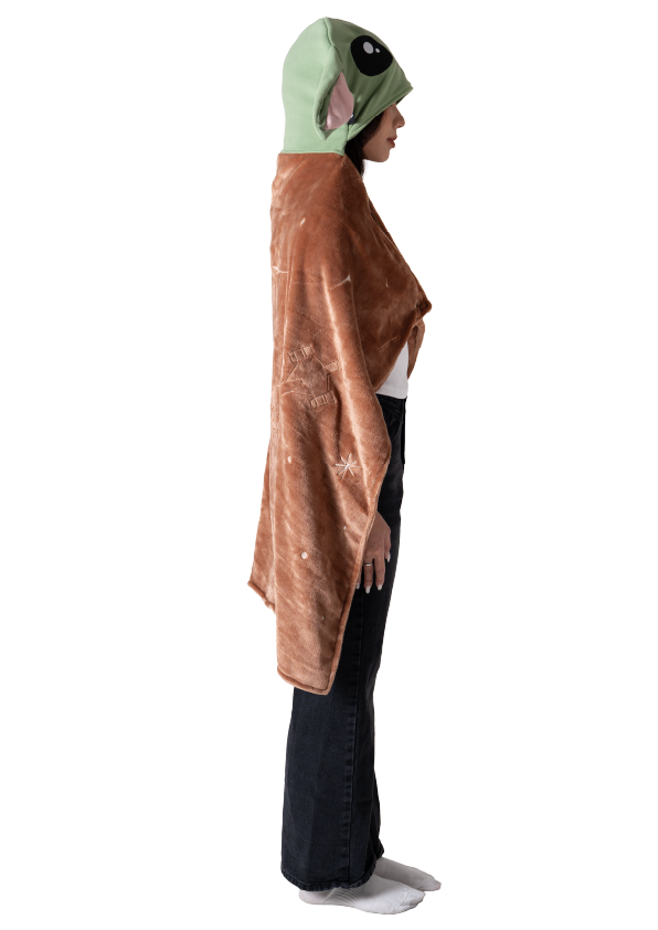 360ยฐ view of TTRacing Plush Blanket - Grogu Edition - angle 3