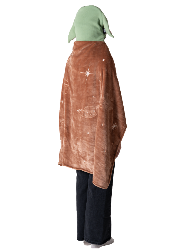 360ยฐ view of TTRacing Plush Blanket - Grogu Edition - angle 4