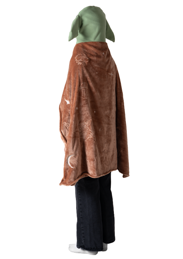 360ยฐ view of TTRacing Plush Blanket - Grogu Edition - angle 6