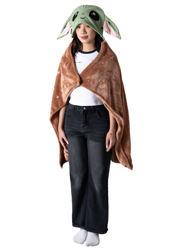 360ยฐ view of TTRacing Plush Blanket - Grogu Edition - angle 8