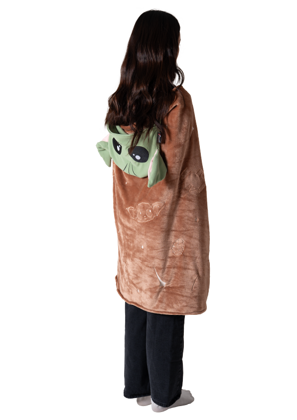 360ยฐ view of TTRacing Plush Blanket - Grogu Edition - angle 12