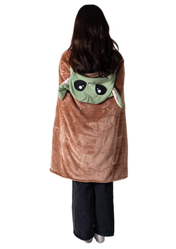 360ยฐ view of TTRacing Plush Blanket - Grogu Edition - angle 13