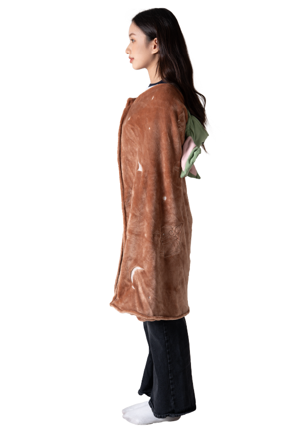 360ยฐ view of TTRacing Plush Blanket - Grogu Edition - angle 15