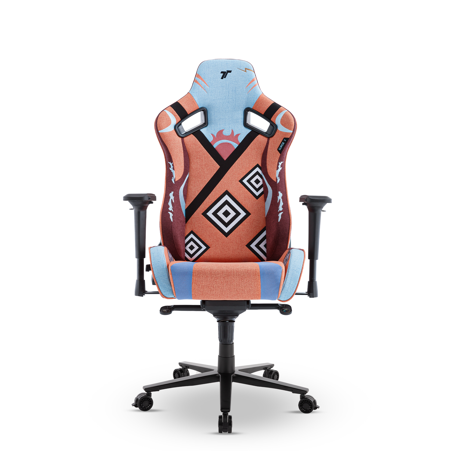 360° view of TTRacing Surge X Air Threads Fabric Gaming Chair - Jinbe Edition - angle 1