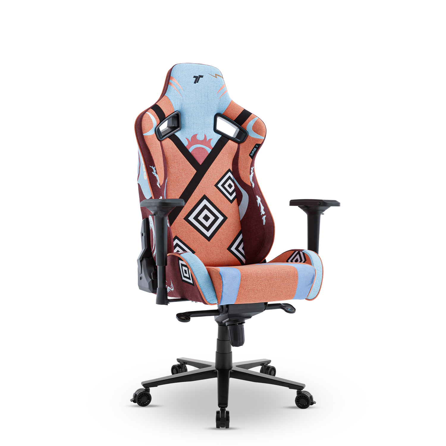 360° view of TTRacing Surge X Air Threads Fabric Gaming Chair - Jinbe Edition - angle 2