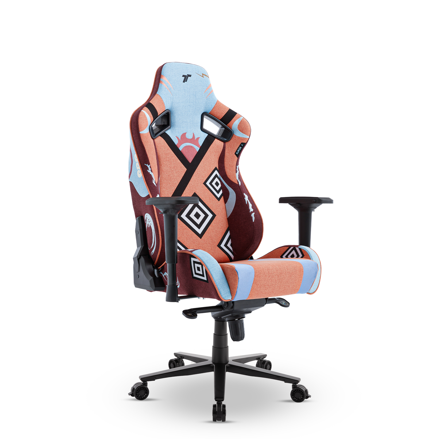 360° view of TTRacing Surge X Air Threads Fabric Gaming Chair - Jinbe Edition - angle 3