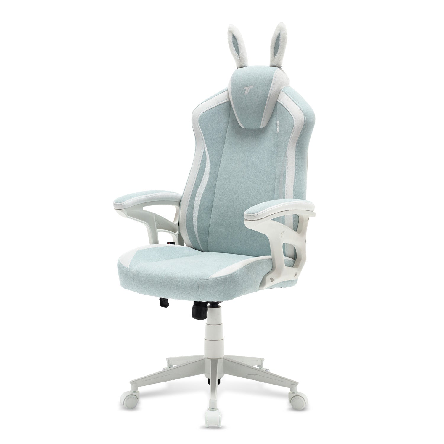 360° view of TTRacing Duo V4 Air Threads Fabric Gaming Chair - BunnyBliss - angle 9