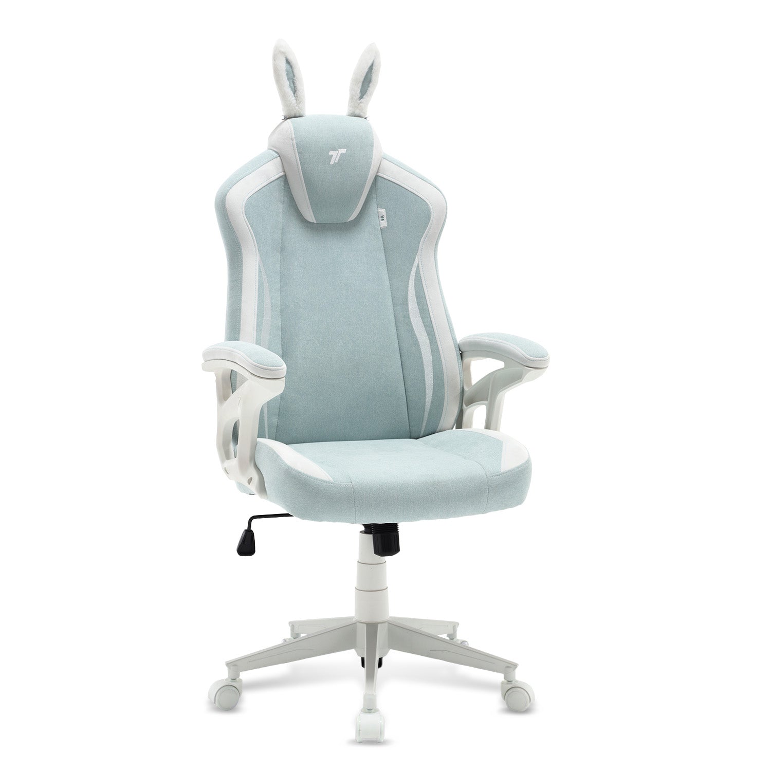 360° view of TTRacing Duo V4 Air Threads Fabric Gaming Chair - BunnyBliss - angle 2