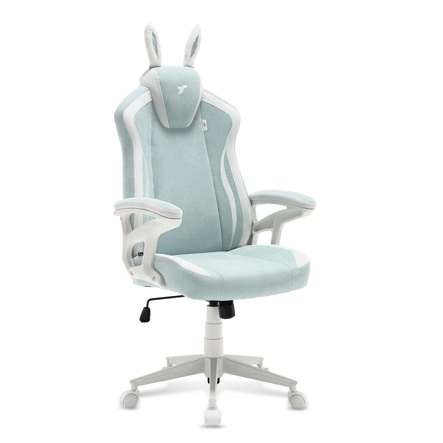 360° view of TTRacing Duo V4 Air Threads Fabric Gaming Chair - BunnyBliss - angle 3