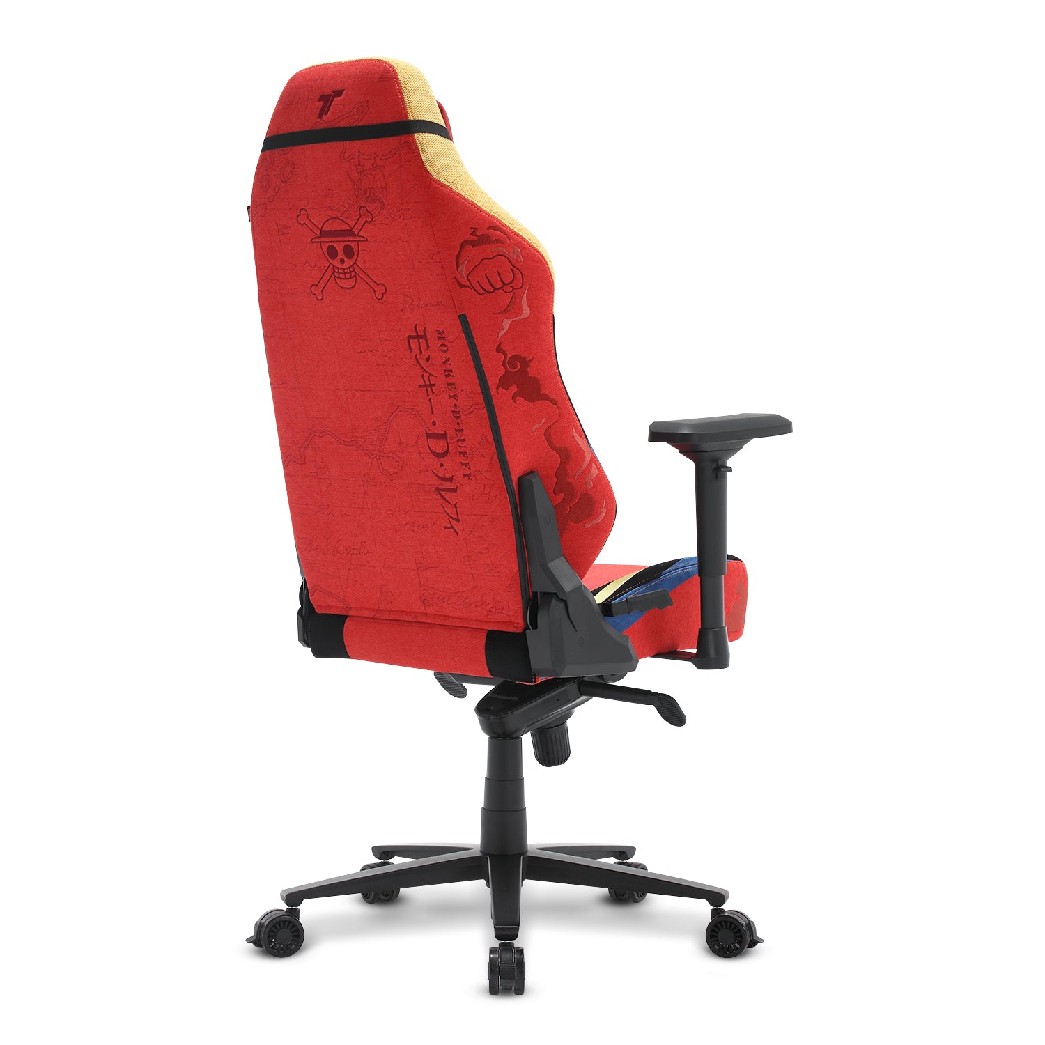 360ยฐ view of TTRacing Maxx Air Threads Fabric Gaming Chair - Luffy Edition - angle 4