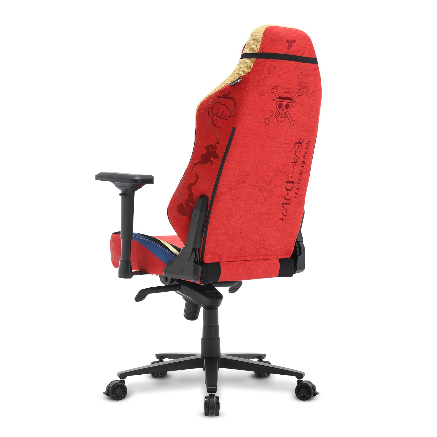 360ยฐ view of TTRacing Maxx Air Threads Fabric Gaming Chair - Luffy Edition - angle 6