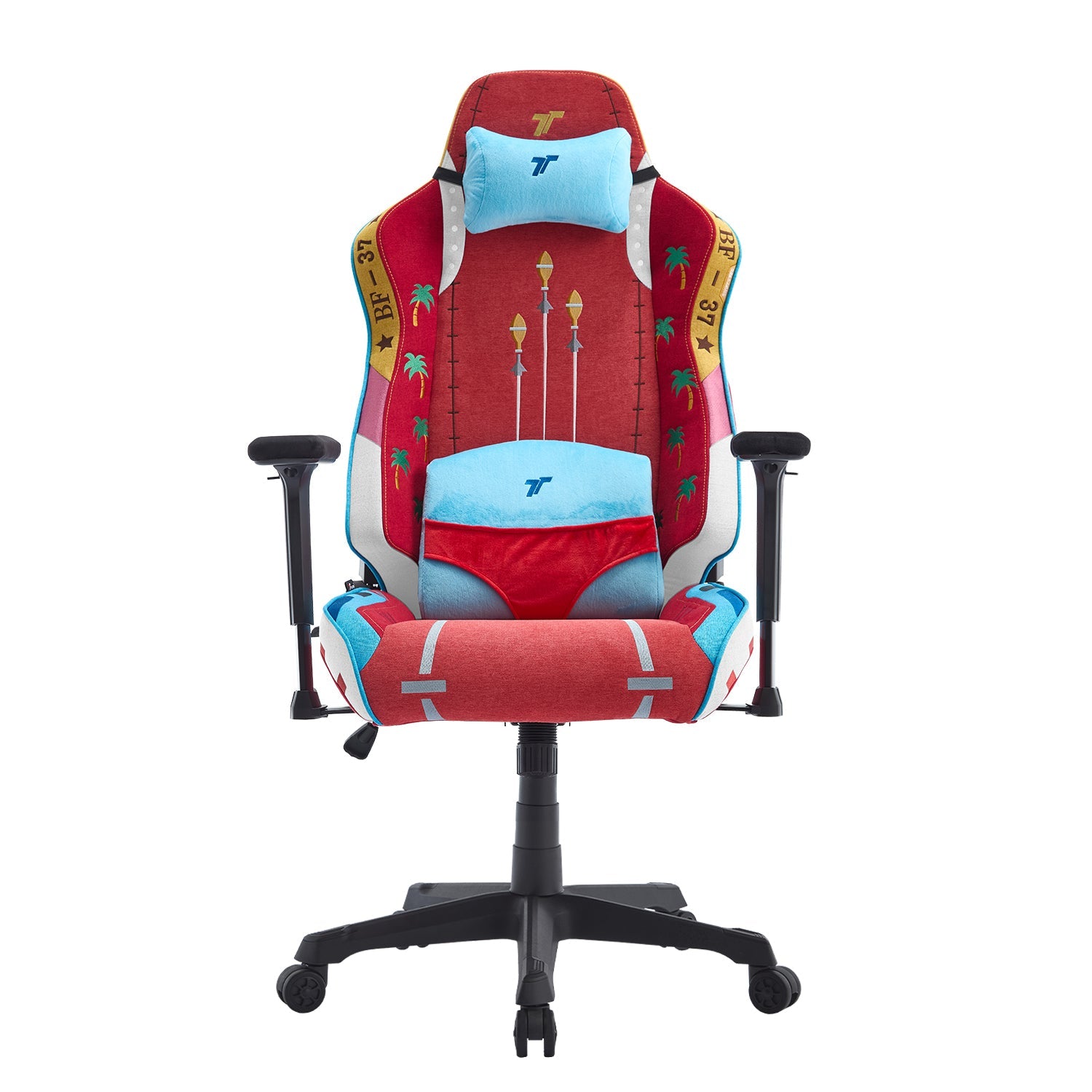 360ยฐ view of TTRacing Swift X Pro Air Threads Fabric Gaming Chair - Franky Edition - angle 1