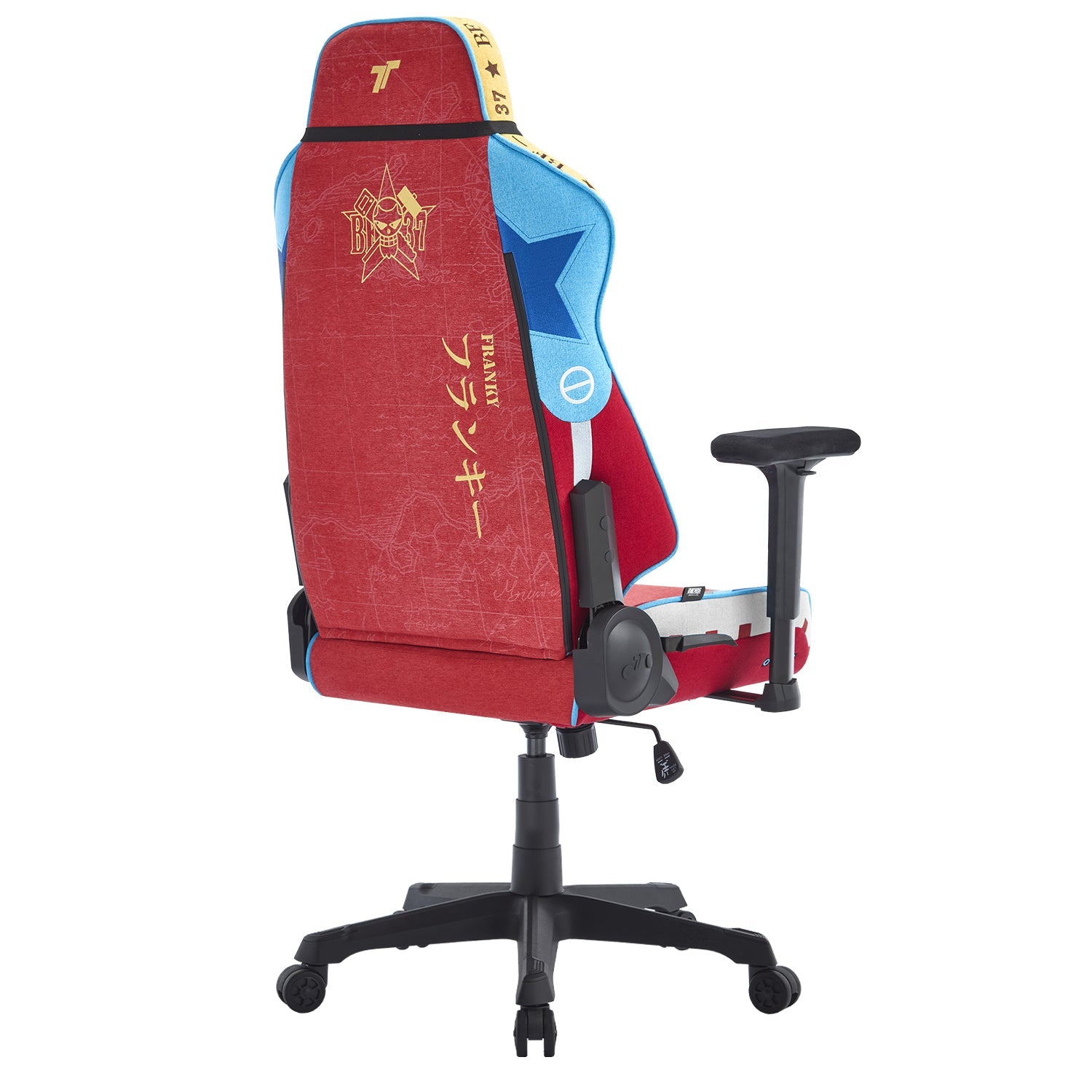 360ยฐ view of TTRacing Swift X Pro Air Threads Fabric Gaming Chair - Franky Edition - angle 4