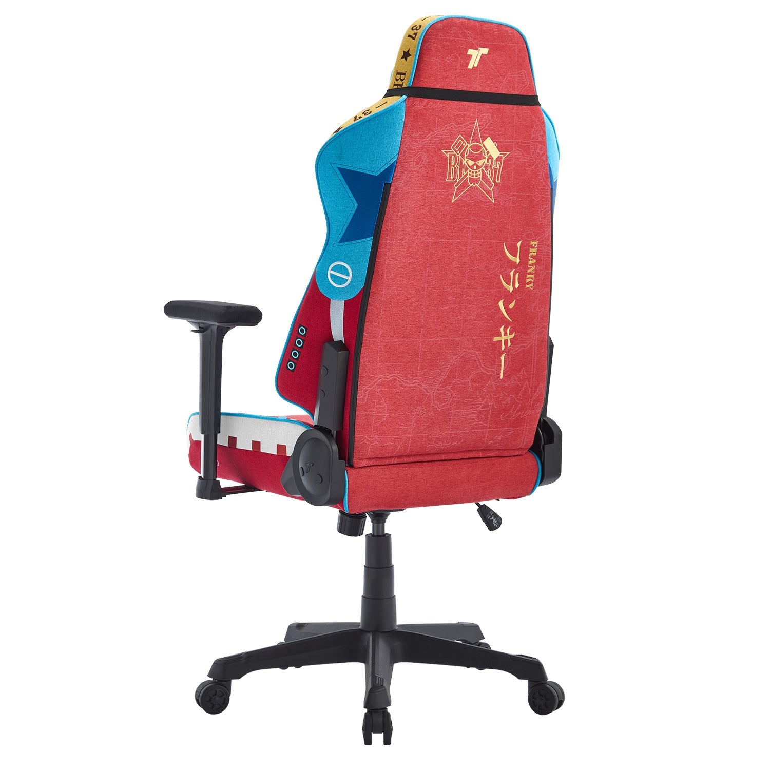 360ยฐ view of TTRacing Swift X Pro Air Threads Fabric Gaming Chair - Franky Edition - angle 6