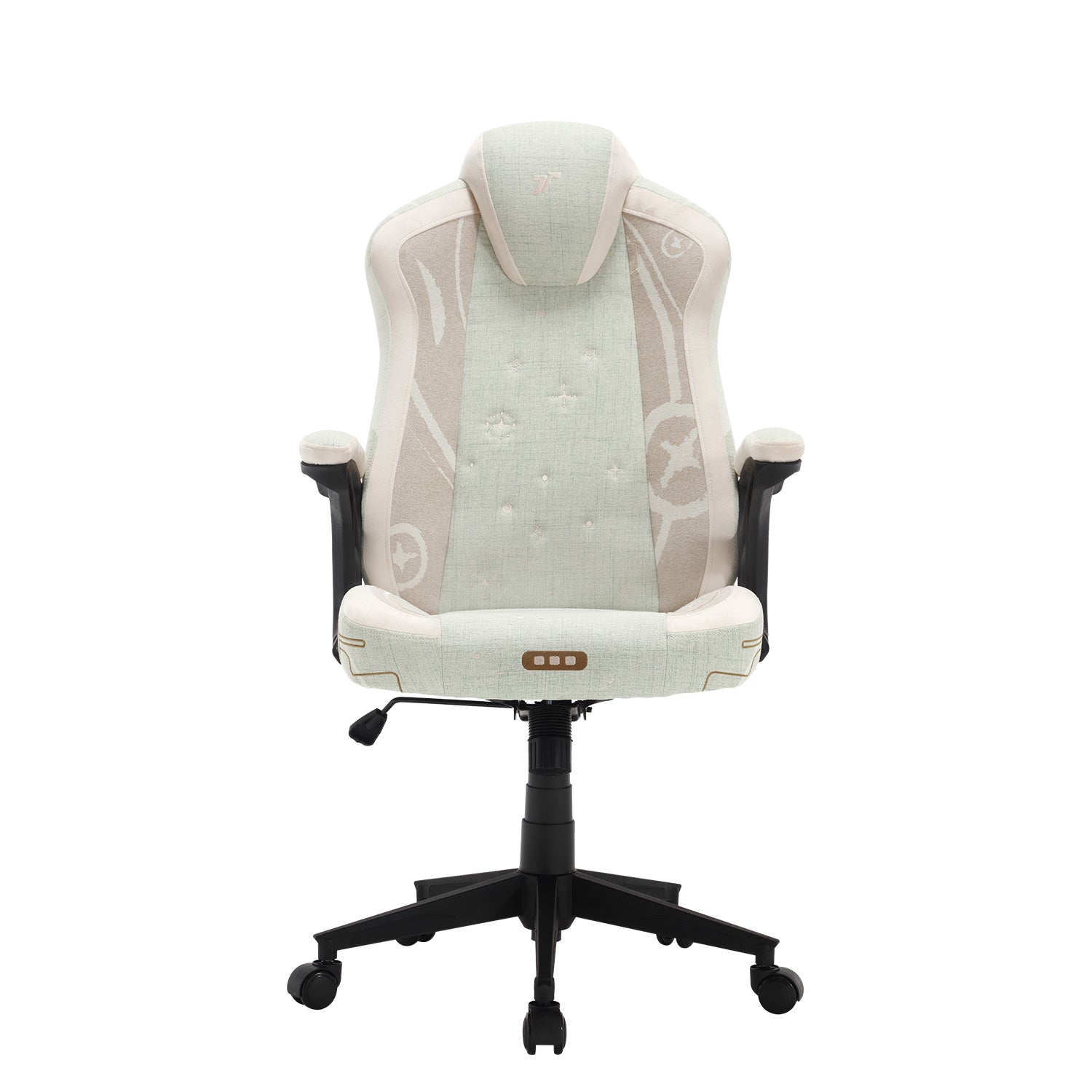 360ยฐ view of TTRacing Duo V4 Air Threads Fabric Gaming Chair - Grogu Edition - angle 1