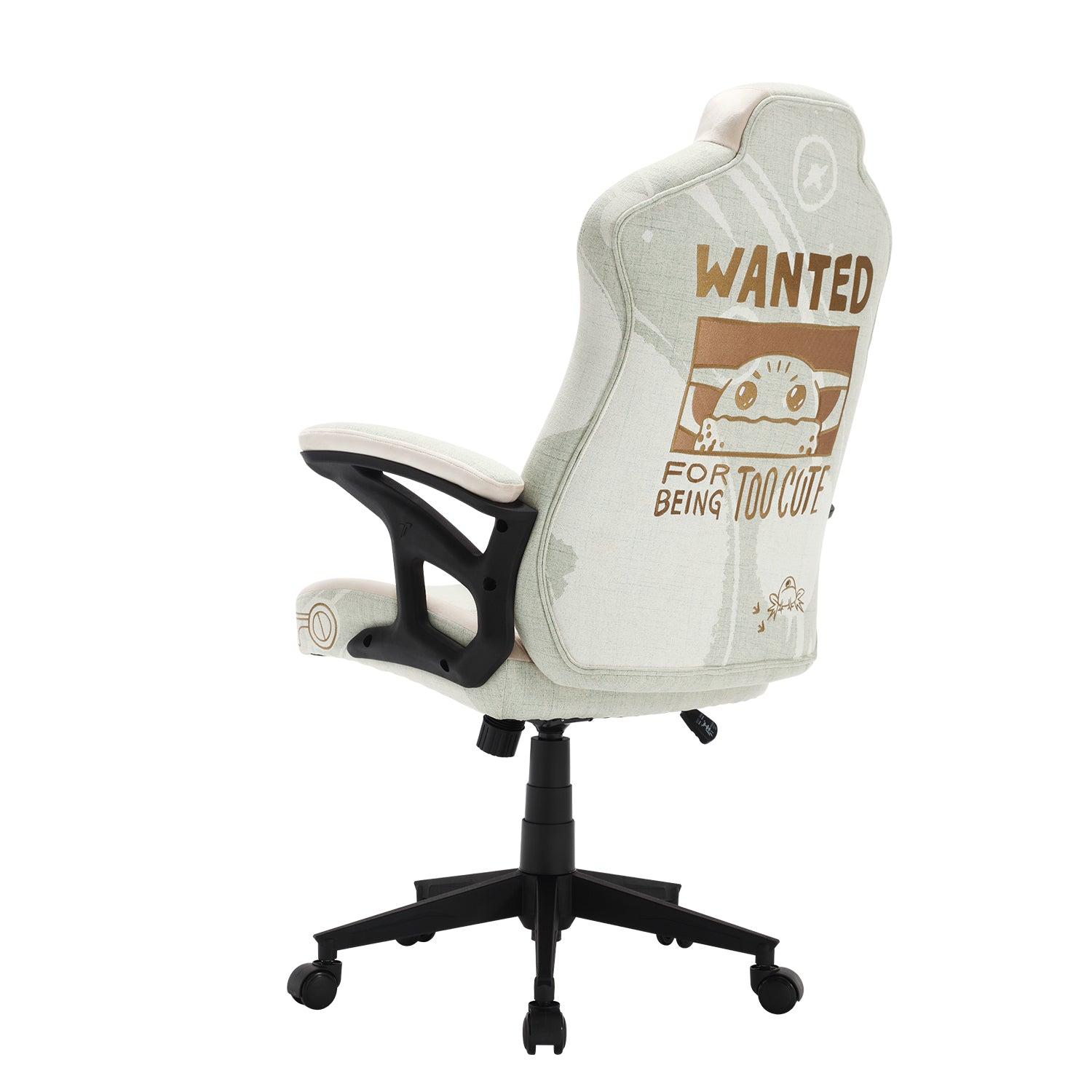 360ยฐ view of TTRacing Duo V4 Air Threads Fabric Gaming Chair - Grogu Edition - angle 7