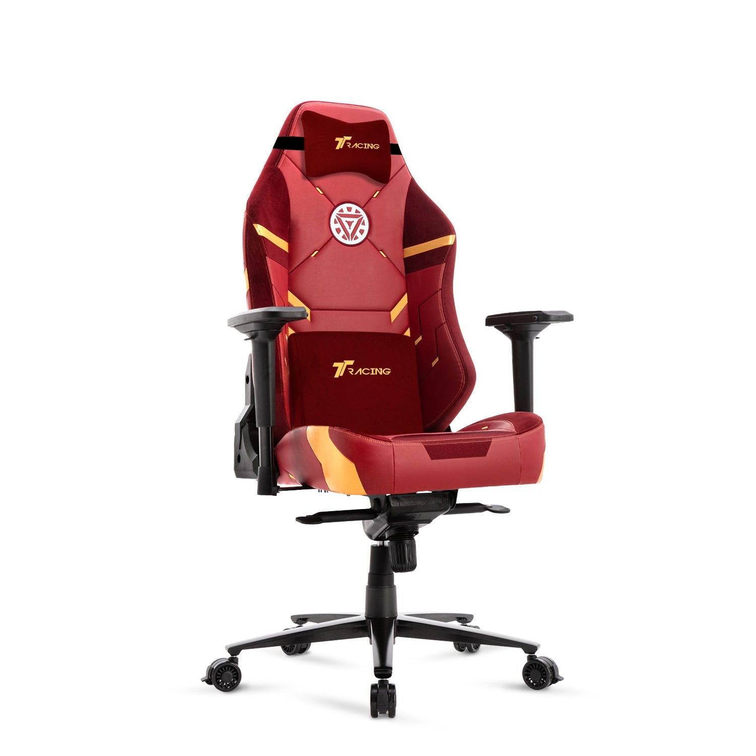 360ยฐ view of TTRacing Maxx Gaming Chair - Iron Man Edition - angle 2