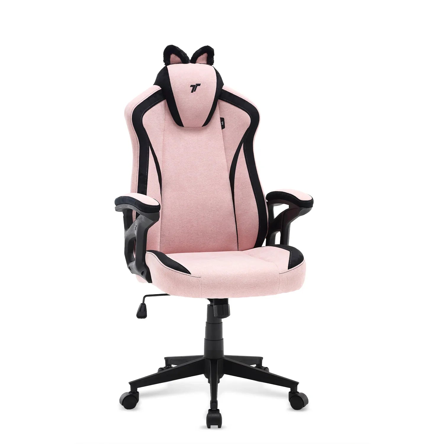 360° view of TTRacing Duo V4 Air Threads Fabric Gaming Chair - KittyPuff - angle 2