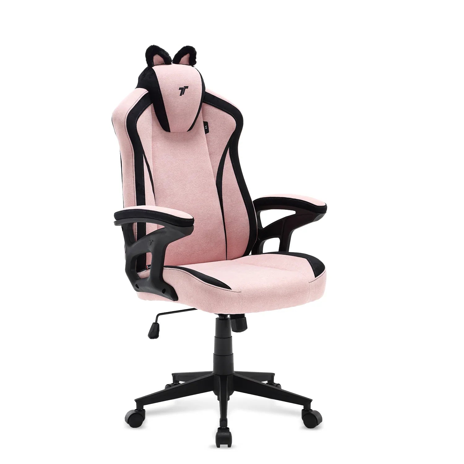 360° view of TTRacing Duo V4 Air Threads Fabric Gaming Chair - KittyPuff - angle 3