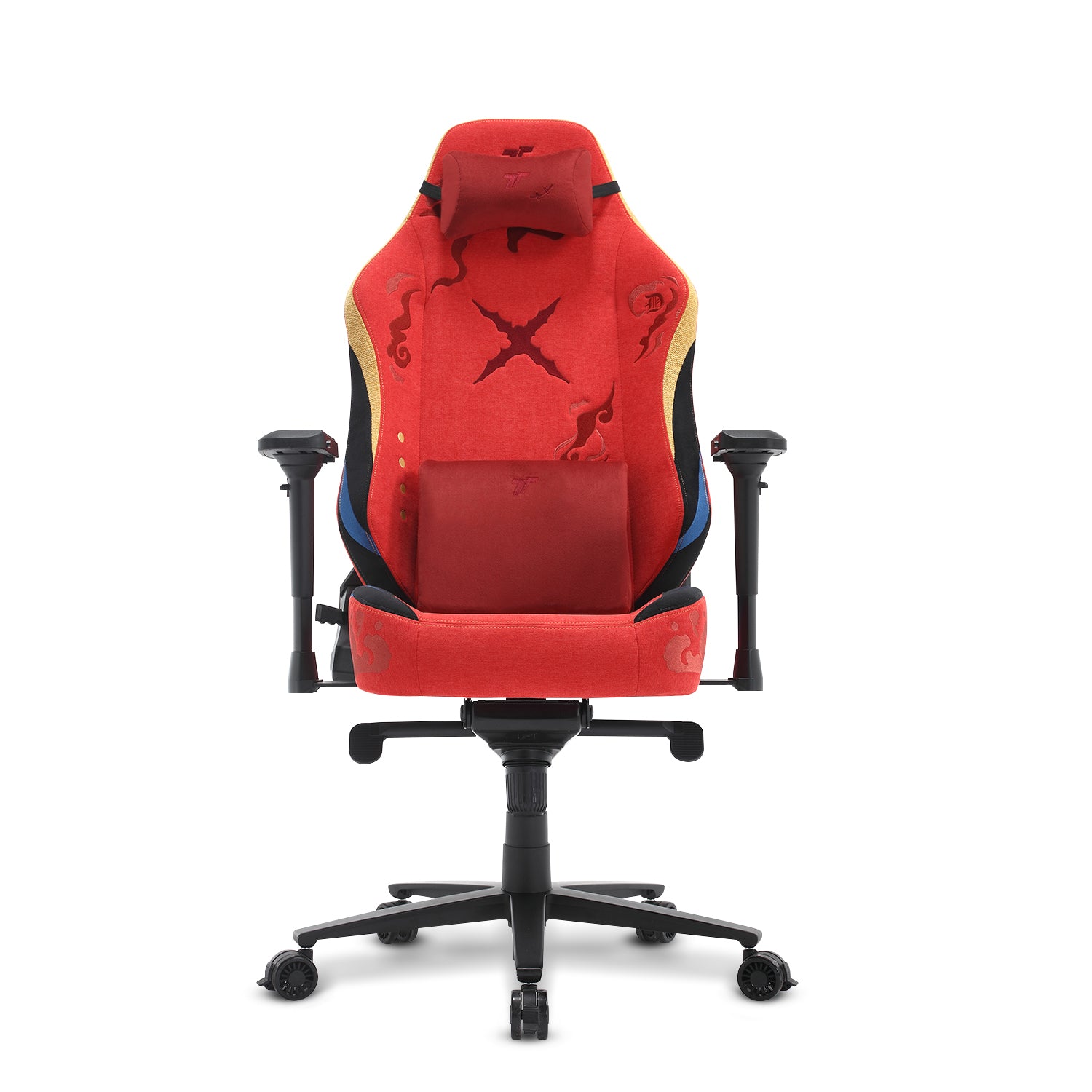 360ยฐ view of TTRacing Maxx Air Threads Fabric Gaming Chair - Luffy Edition - angle 1
