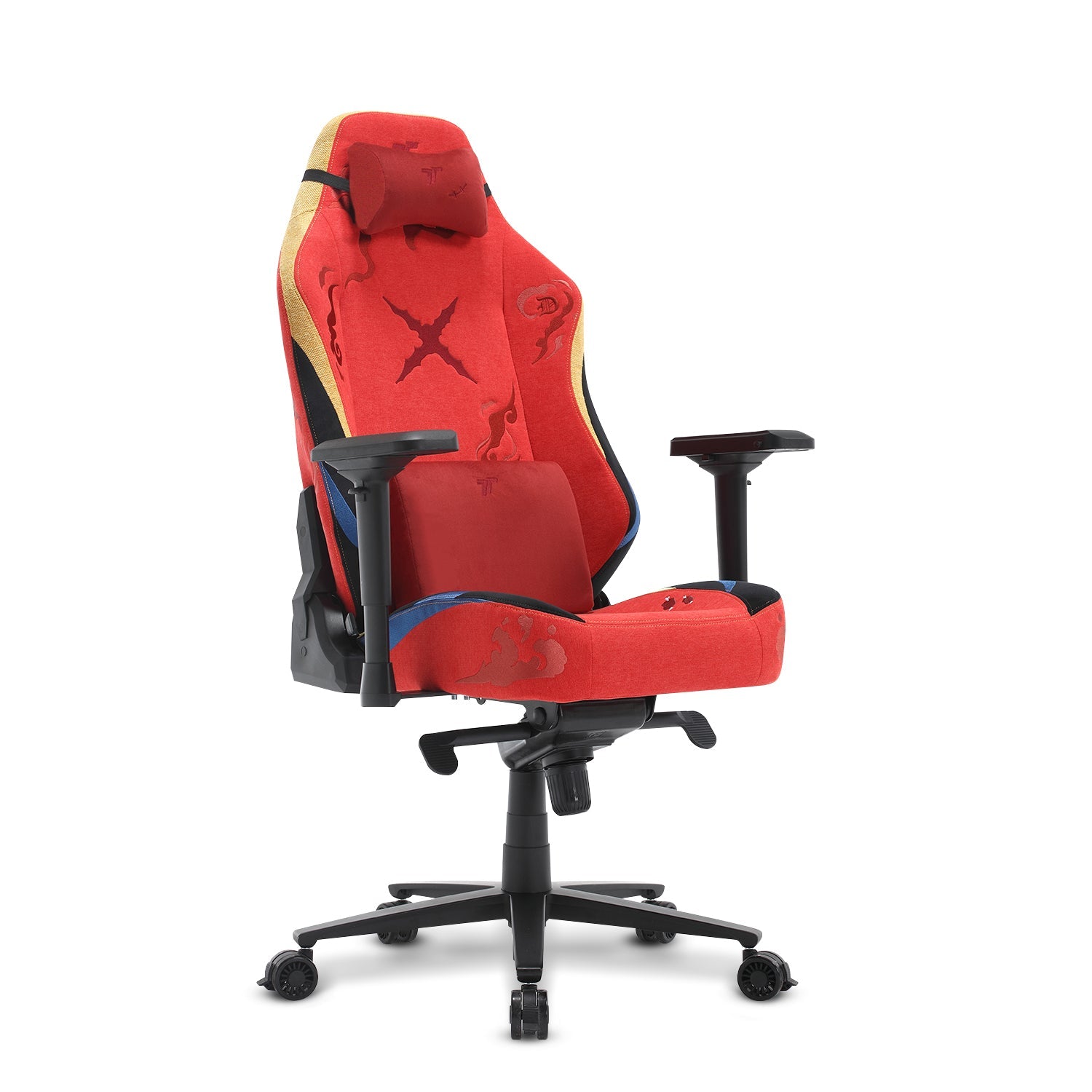 360ยฐ view of TTRacing Maxx Air Threads Fabric Gaming Chair - Luffy Edition - angle 2