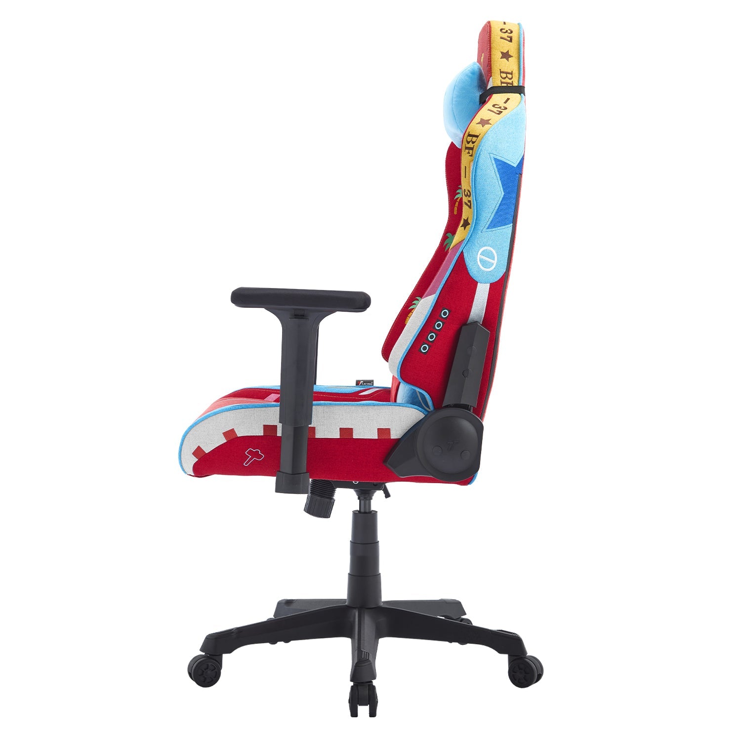 360ยฐ view of TTRacing Swift X Pro Air Threads Fabric Gaming Chair - Franky Edition - angle 7