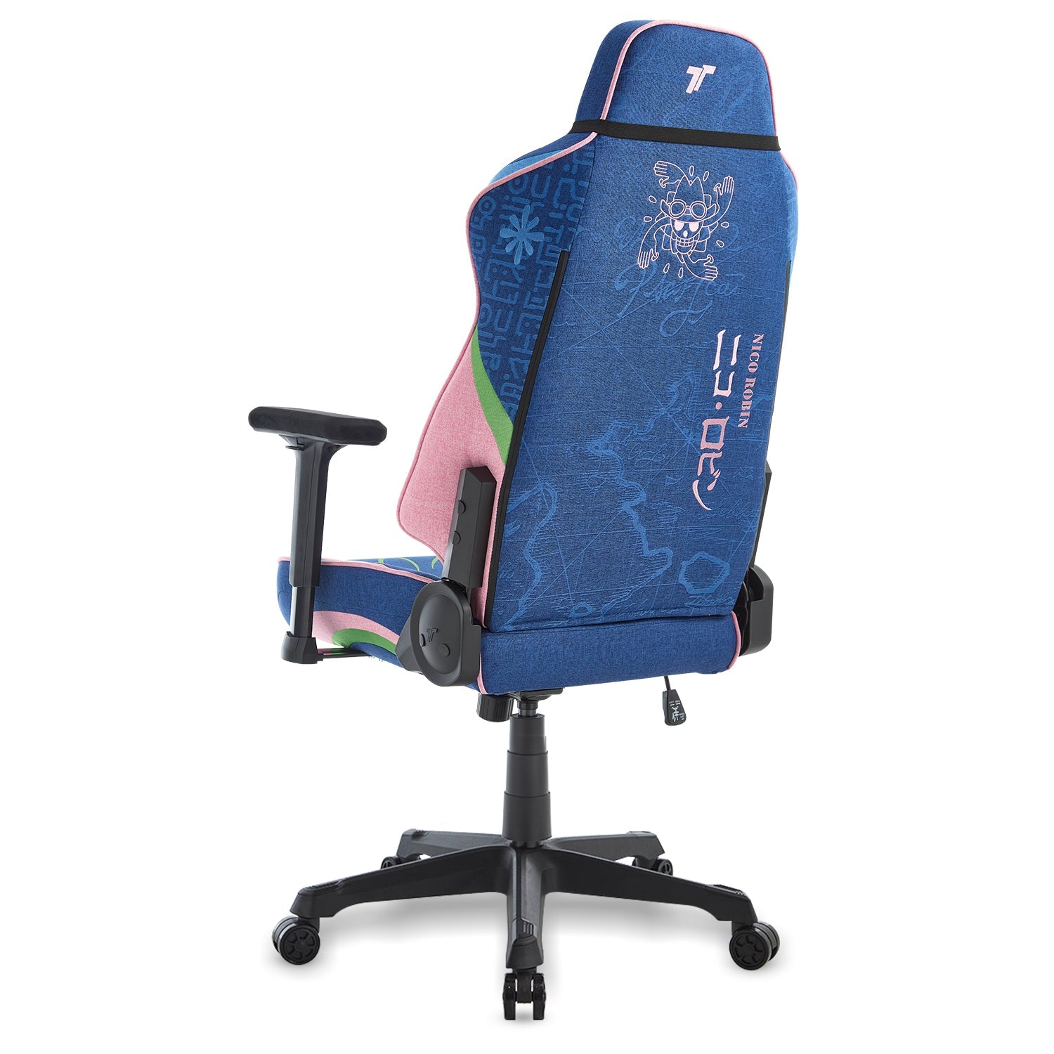 360ยฐ view of TTRacing Swift X Pro Air Threads Fabric Gaming Chair - Robin Edition - angle 6