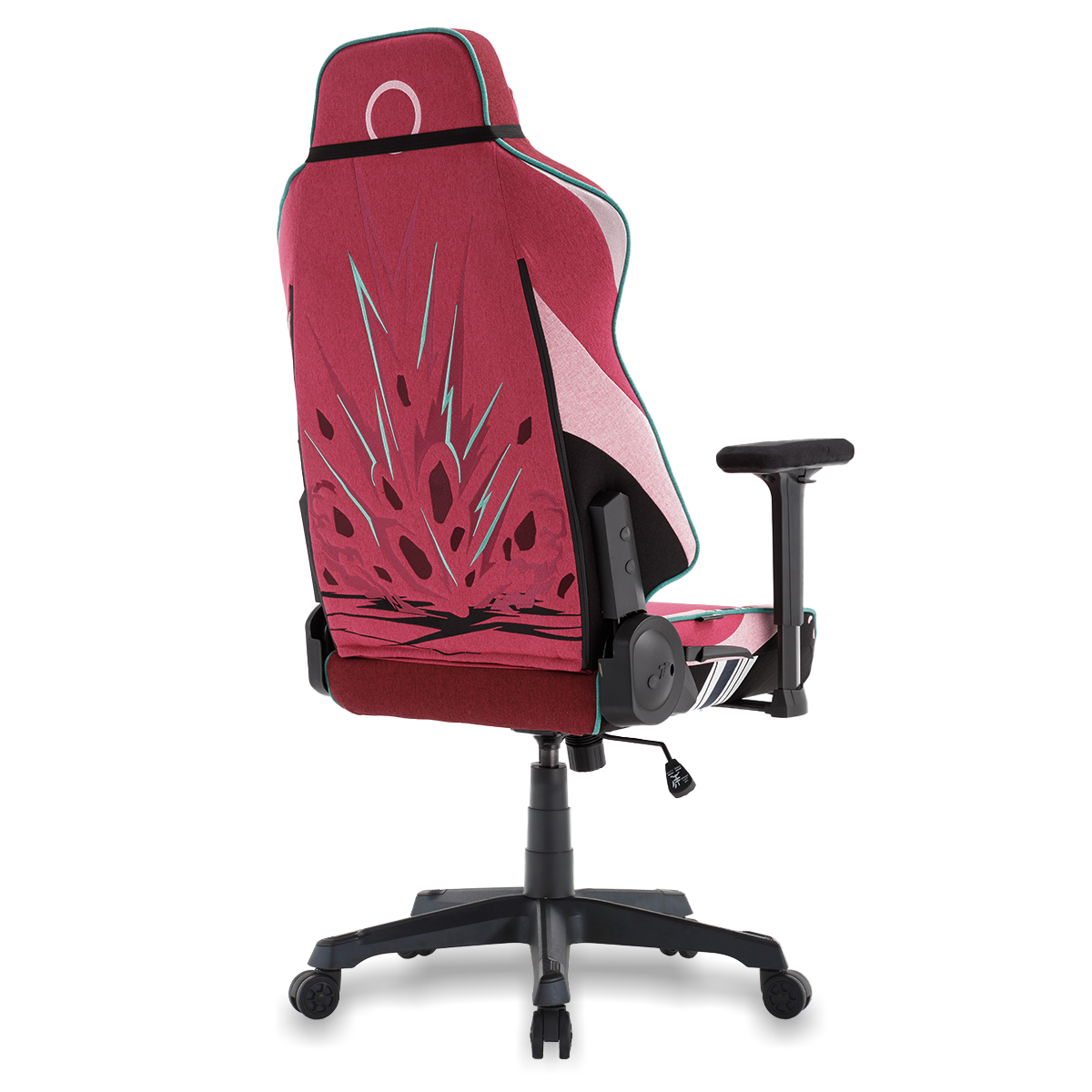360° view of TTRacing Swift X Pro Air Threads Fabric Gaming Chair - Sakura Edition - angle 5