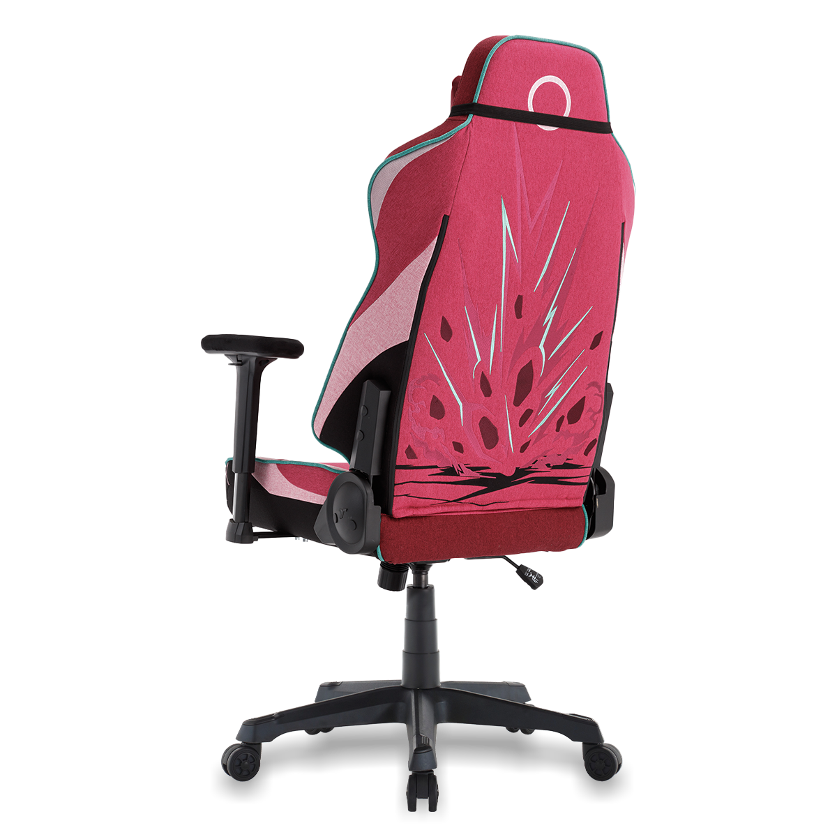 360° view of TTRacing Swift X Pro Air Threads Fabric Gaming Chair - Sakura Edition - angle 7