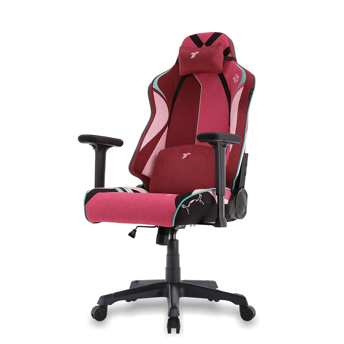 360° view of TTRacing Swift X Pro Air Threads Fabric Gaming Chair - Sakura Edition - angle 9