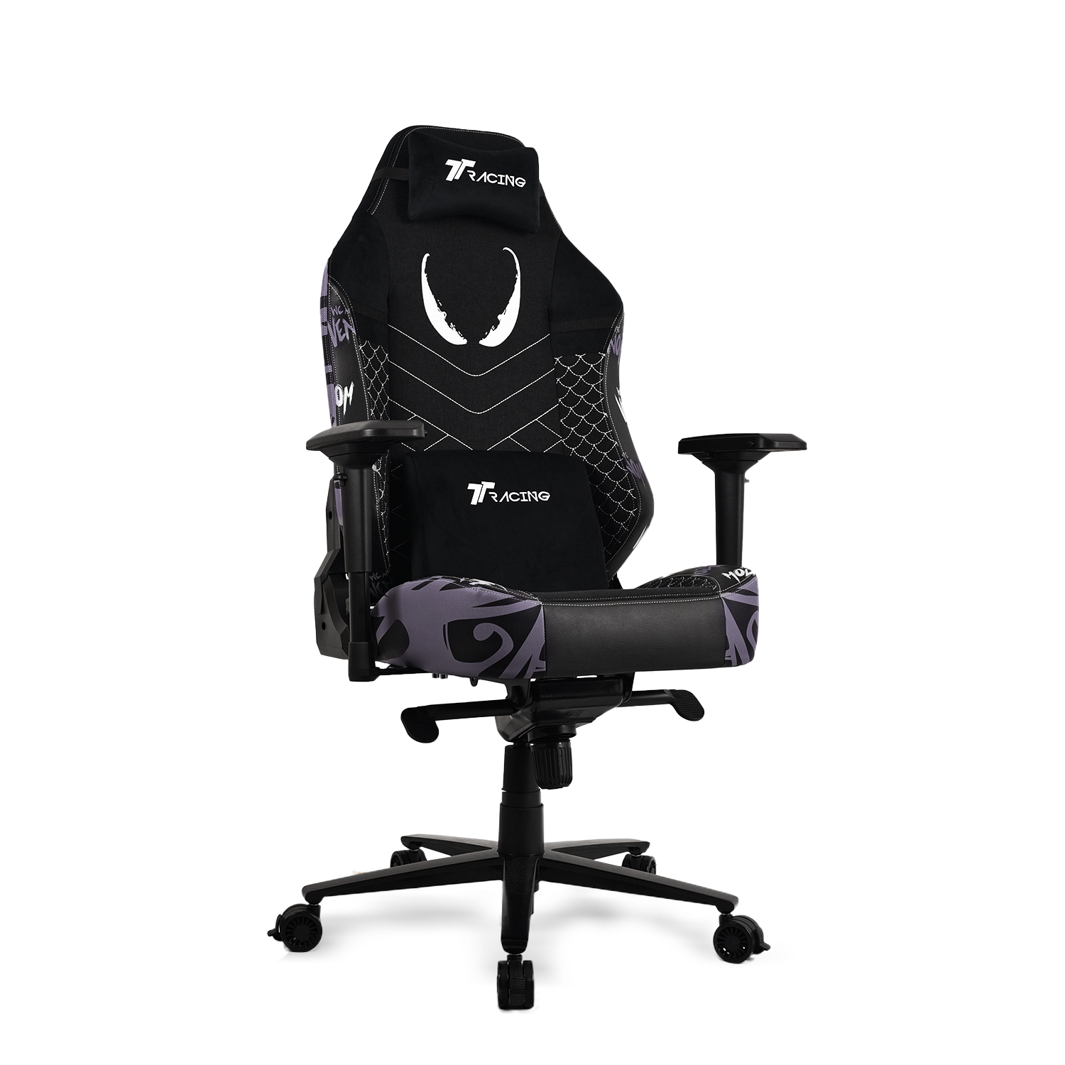 360° view of TTRacing Maxx Air Threads Fabric Gaming Chair - Venom Edition - angle 2
