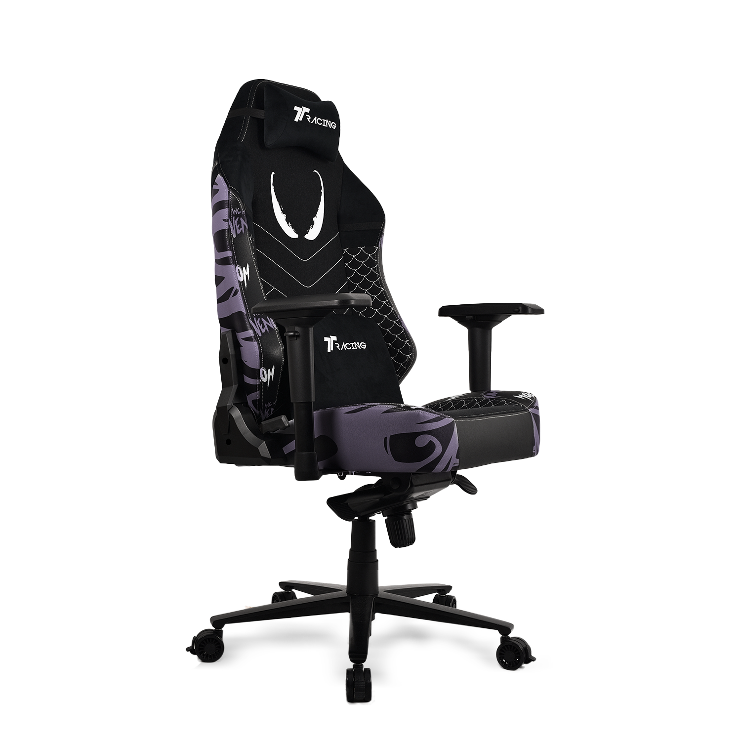 360° view of TTRacing Maxx Air Threads Fabric Gaming Chair - Venom Edition - angle 3
