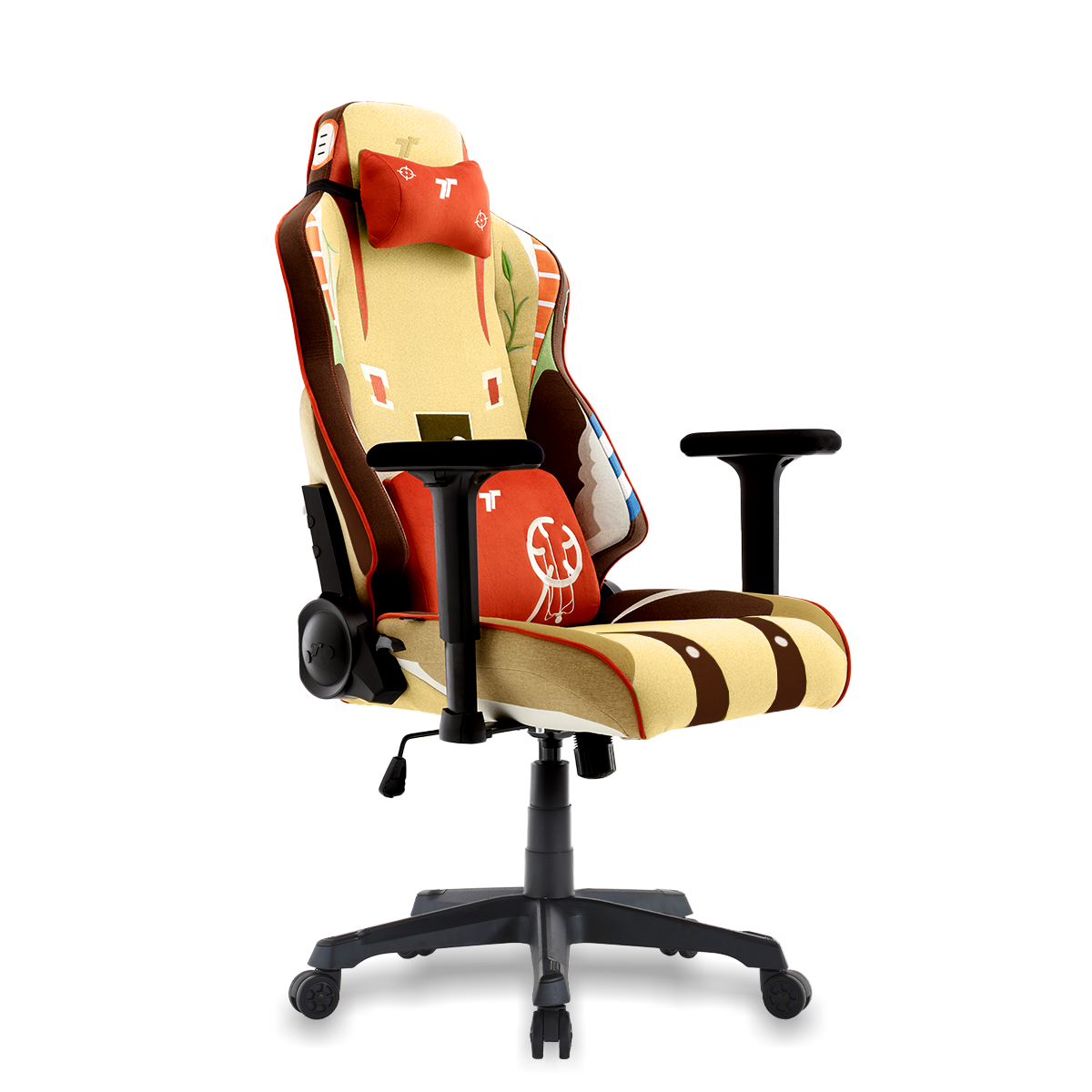 360° view of TTRacing Swift X Pro Air Threads Fabric Gaming Chair - Usopp Edition - angle 3