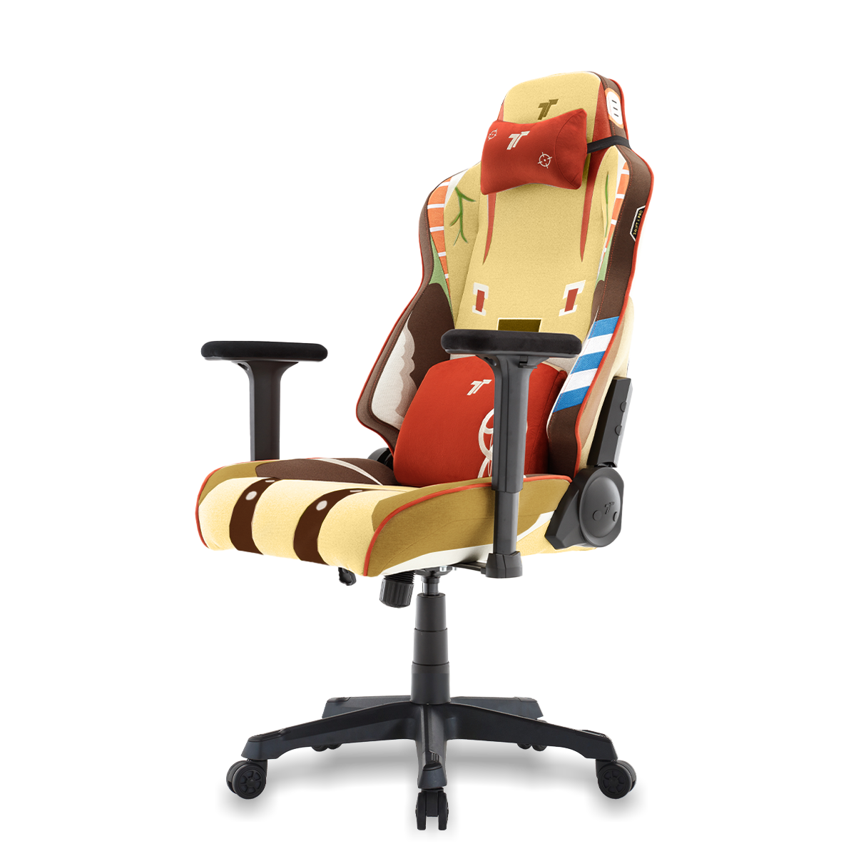 360° view of TTRacing Swift X Pro Air Threads Fabric Gaming Chair - Usopp Edition - angle 9