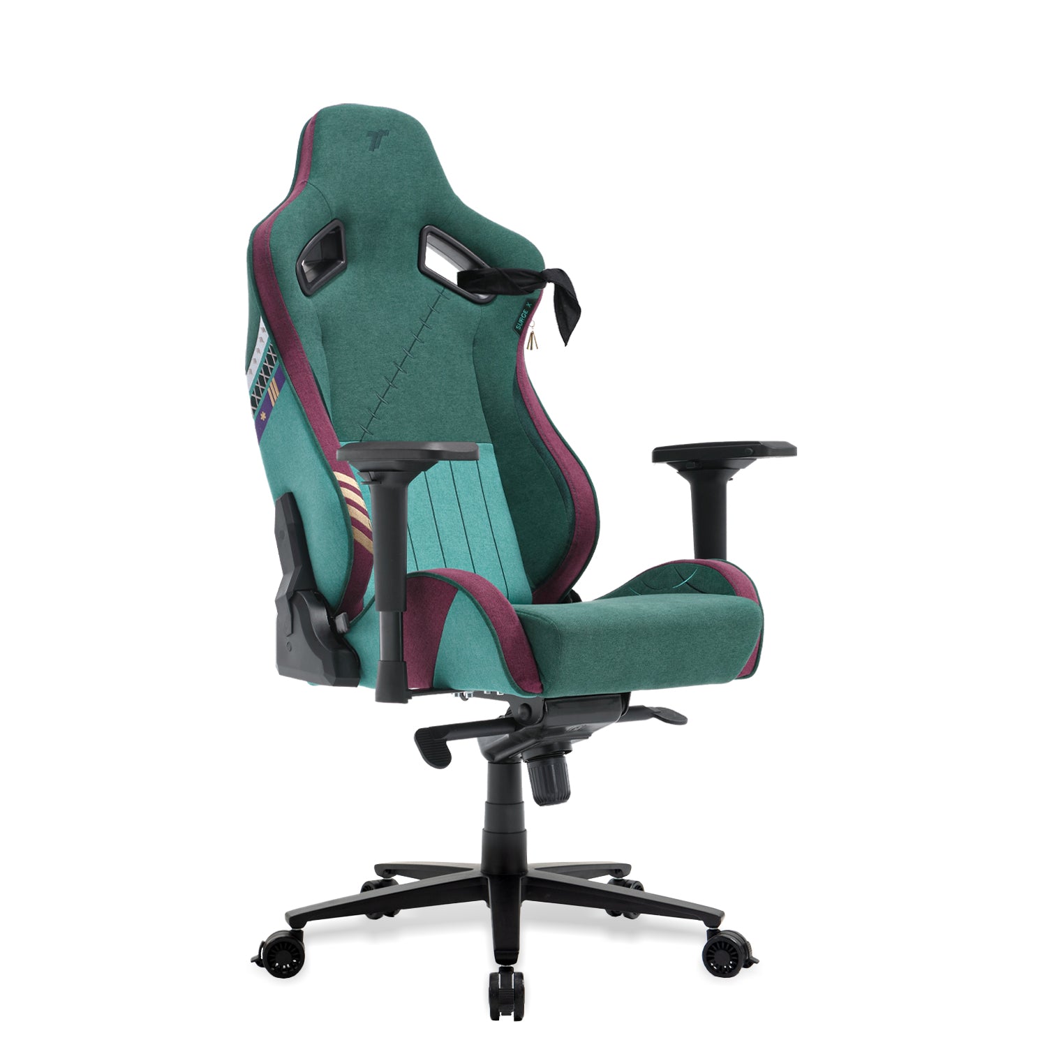 360ยฐ view of TTRacing Surge X Air Threads Fabric Gaming Chair - Zoro Edition - angle 2