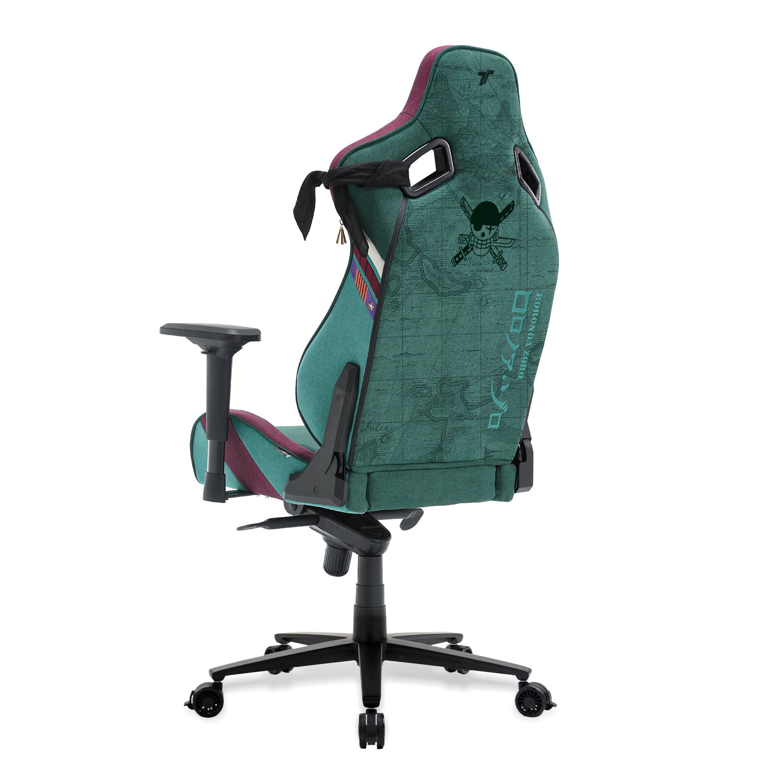 360ยฐ view of TTRacing Surge X Air Threads Fabric Gaming Chair - Zoro Edition - angle 6