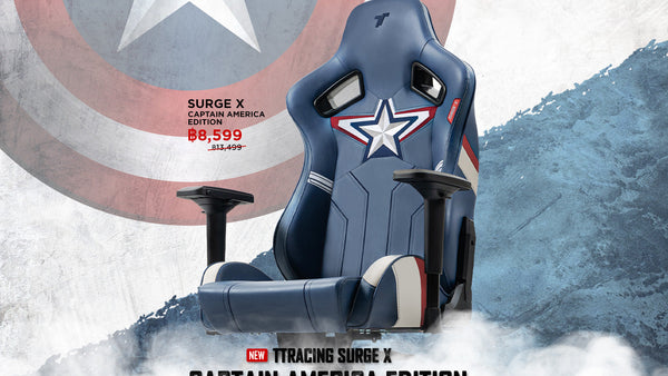The arrival of the First Avenger TTRacing Surge X Captain America Edition