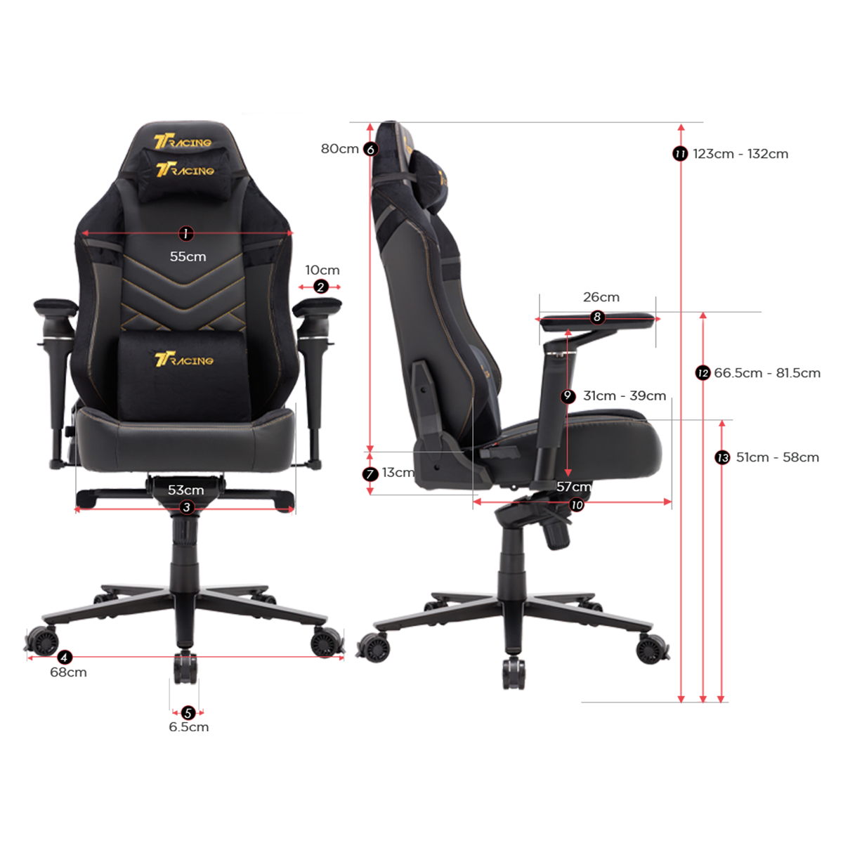 TTRacing Maxx Gaming Chair - Iron Man Edition