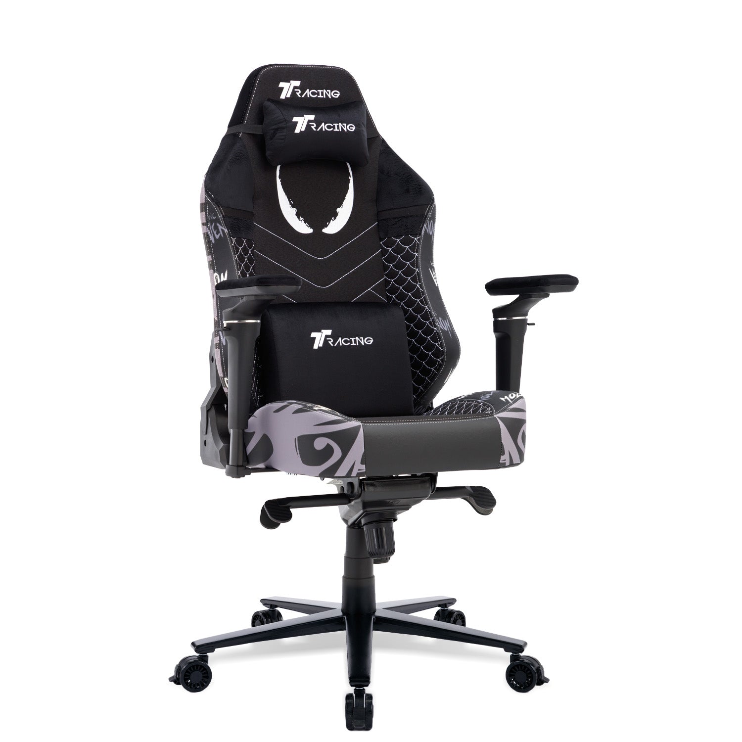 360° view of TTRacing Maxx Air Threads Fabric Gaming Chair - Venom Edition - angle 2