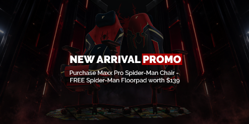MAXX PRO Spider-Man Gaming Chair + Floorpad