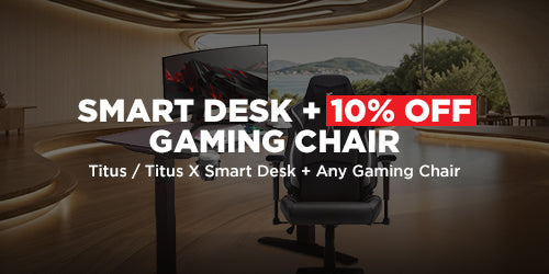Smart Desk + 10% OFF Gaming Chair
