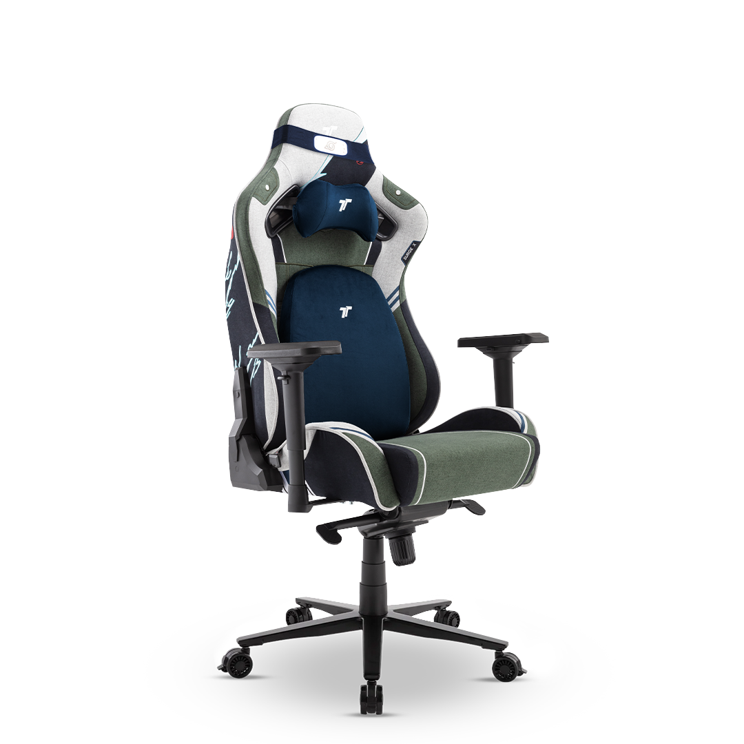 360° view of TTRacing Surge X Air Threads Fabric Gaming Chair - Kakashi Edition - angle 3