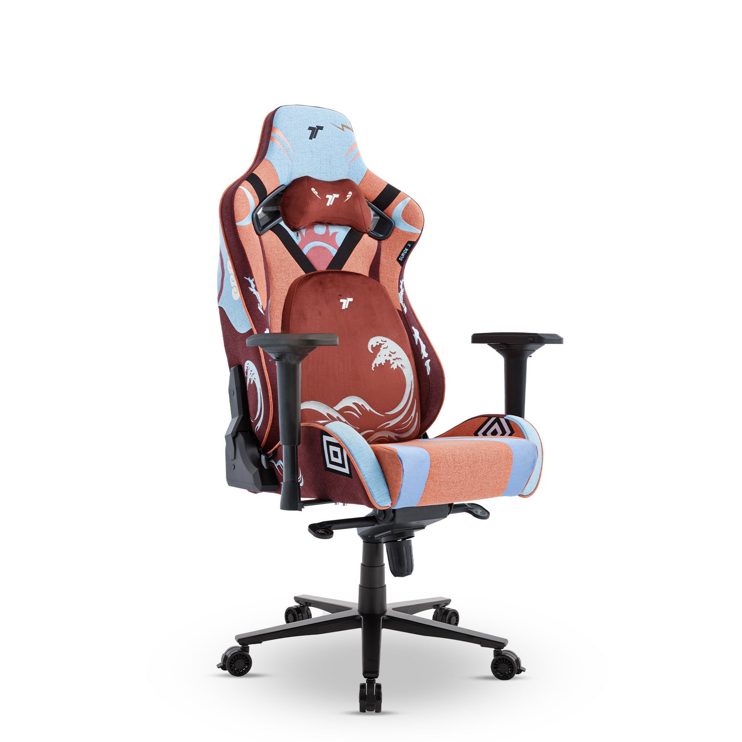 360° view of TTRacing Surge X Air Threads Fabric Gaming Chair - Jinbe Edition - angle 3