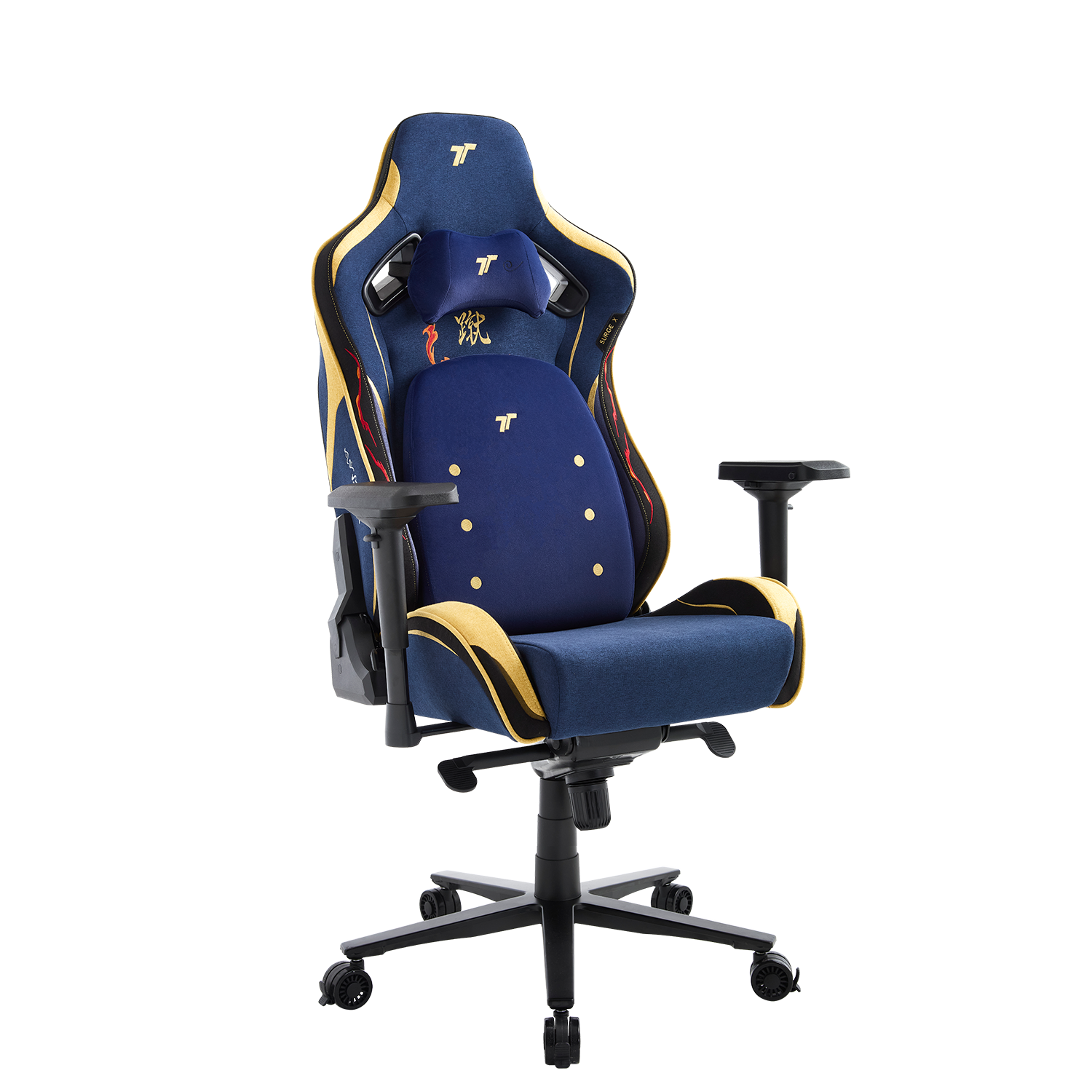 360° view of TTRacing Surge X Air Threads Fabric Gaming Chair - Sanji Edition - angle 2