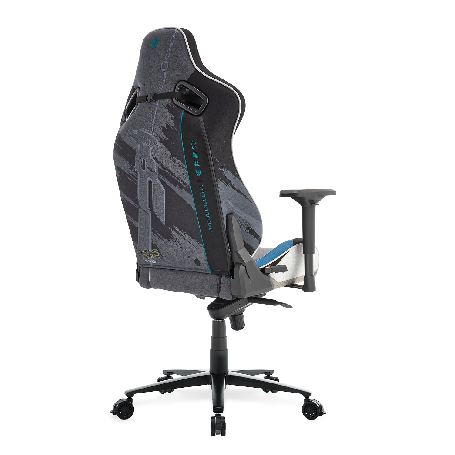 360° view of TTRacing Surge X Air Threads Fabric Gaming Chair - Toji Edition - angle 5