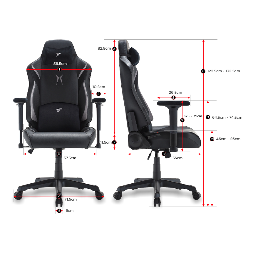 TTRacing Swift X Pro Air Threads Fabric Gaming Chair